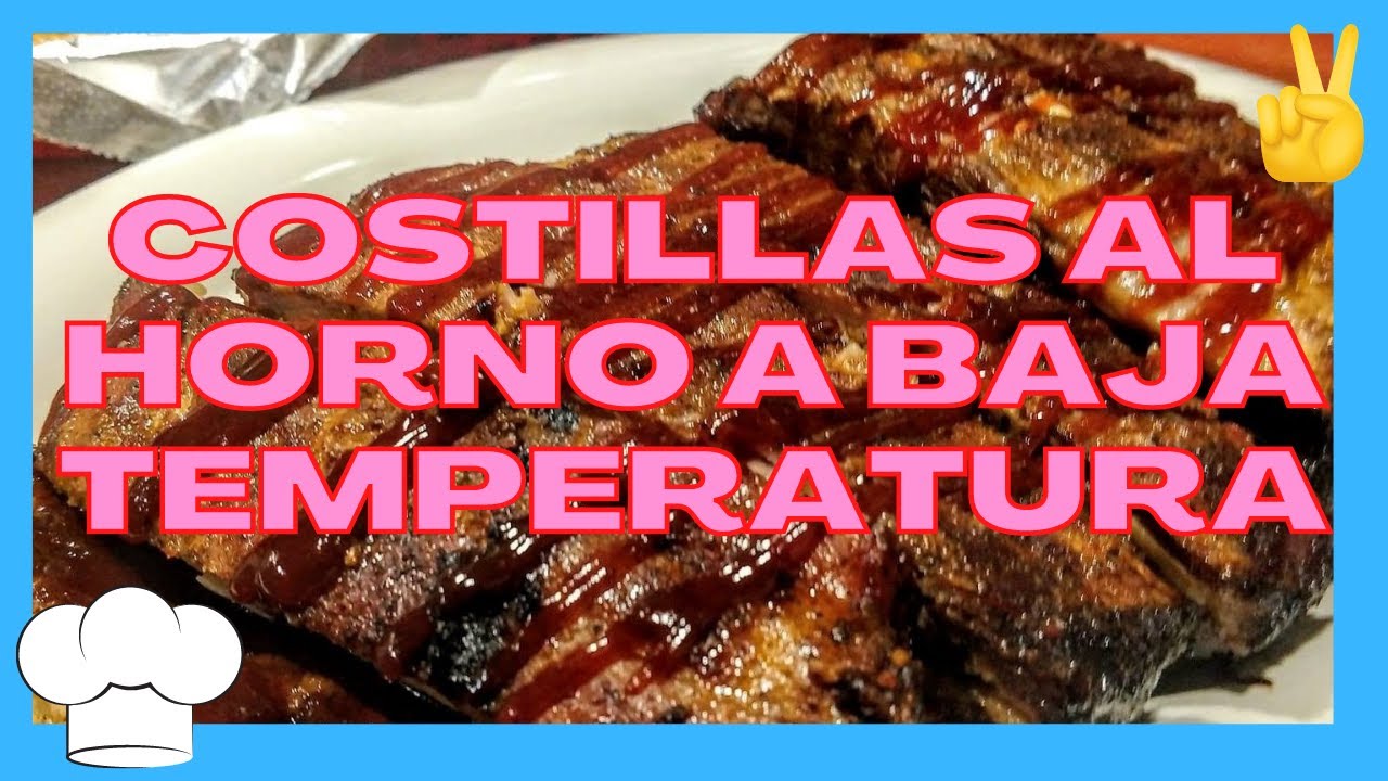 cocinar a baja temperatura en horno convencional