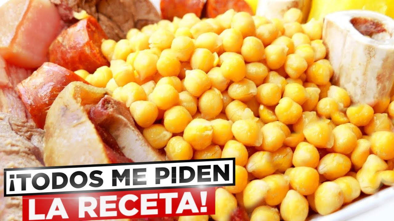 como se hace el cocido de garbanzos