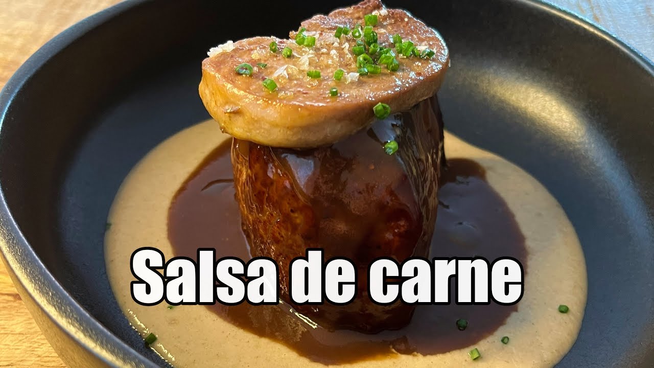 como se hace la salsa de carne