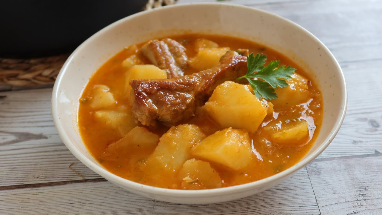 patatas con costillas receta dela abuela