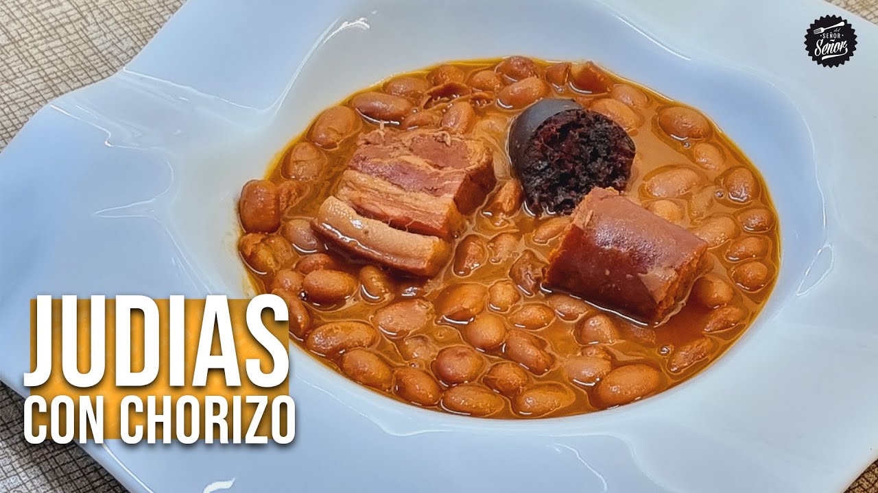 receta de judias pintas en olla rapida