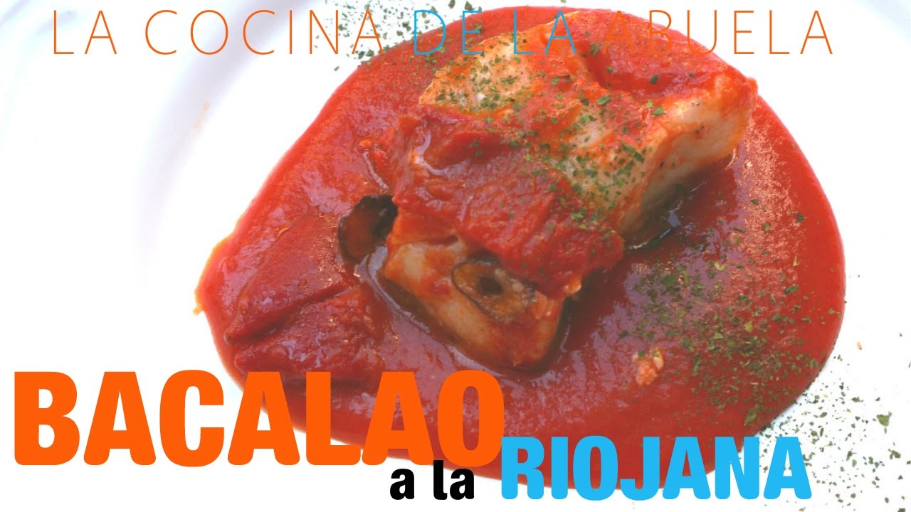 bacalao a la riojana de la abuela