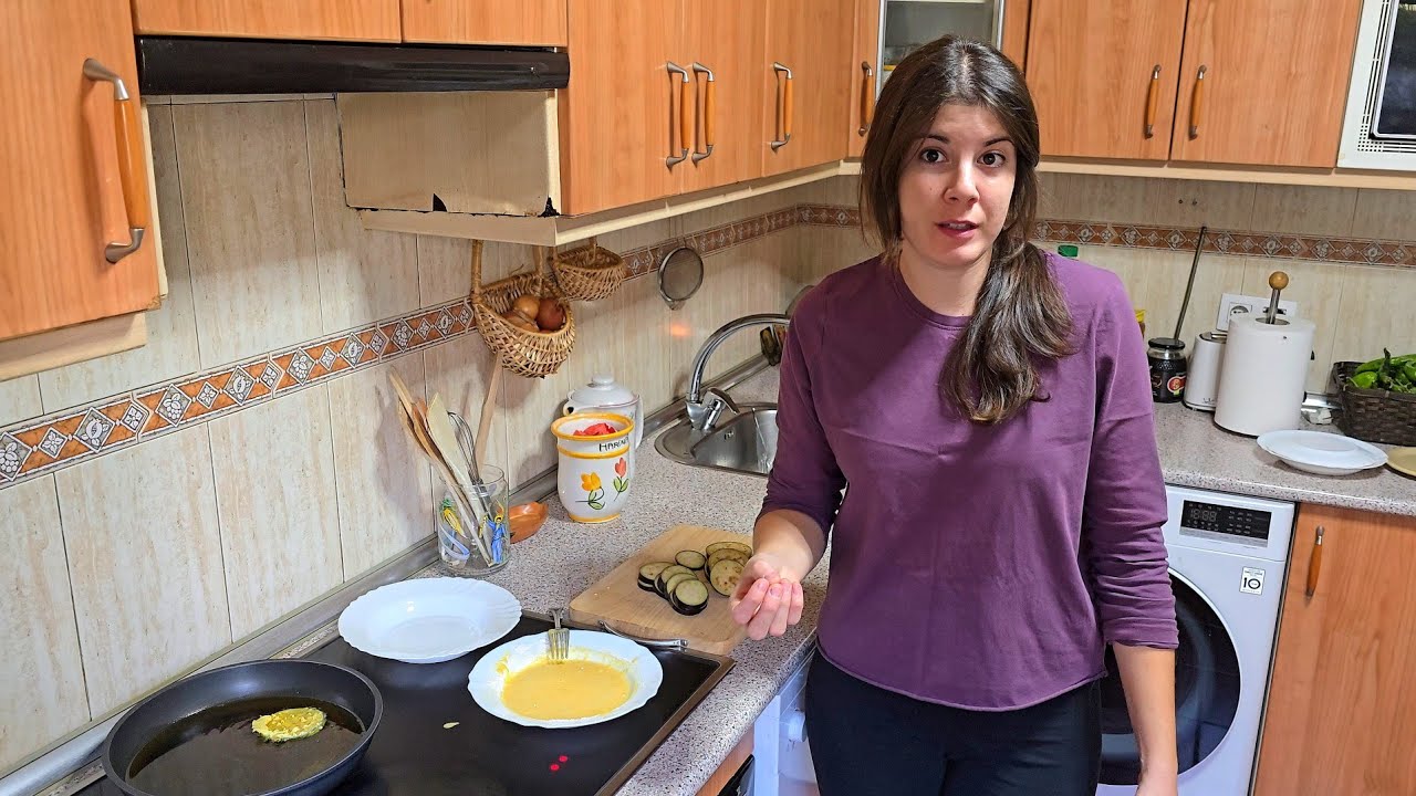 berenjenas con miel y queso de cabra