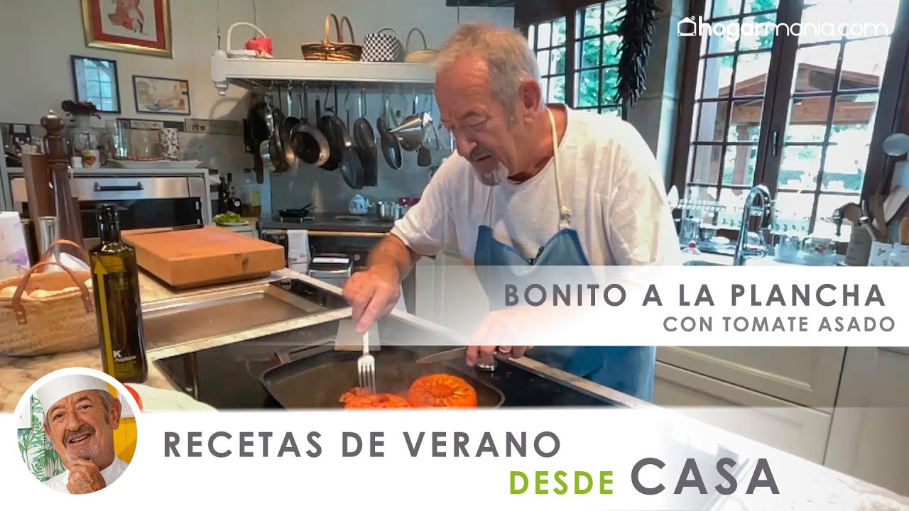 bonito del norte a la plancha