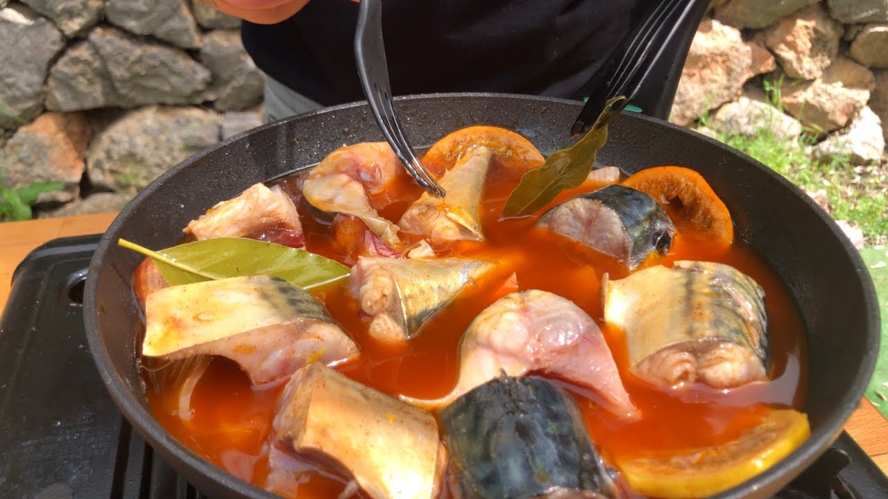 caballa en escabeche de la abuela