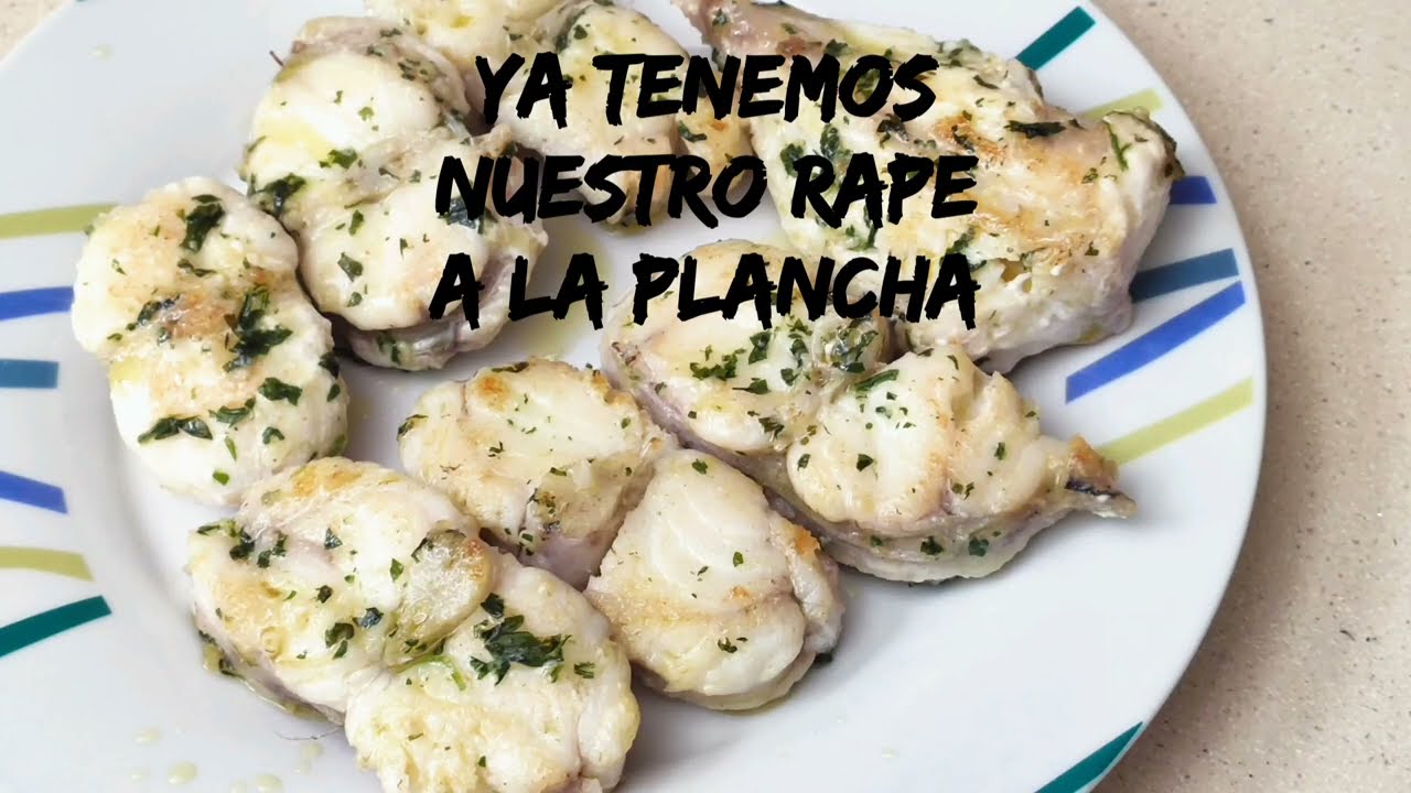 colas de rape a la plancha