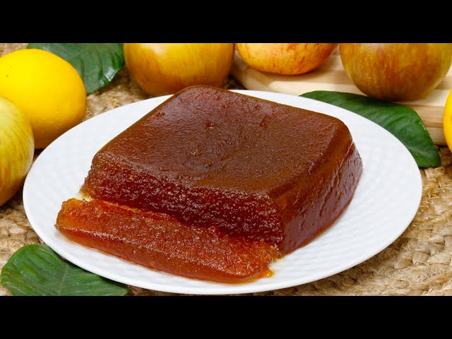 como se hace el membrillo casero de manzana