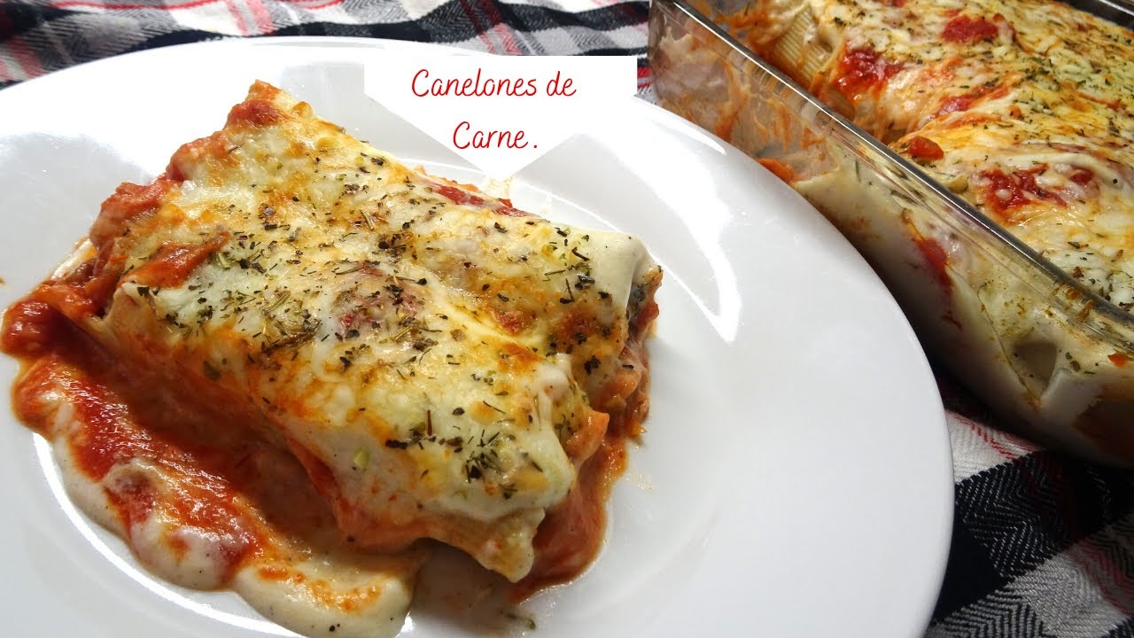 con que se puede acompañar los canelones de carne