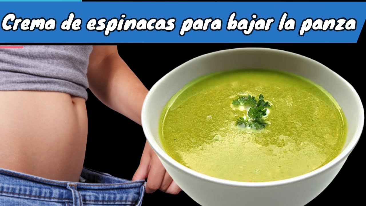 crema de espinacas y puerro para adelgazar