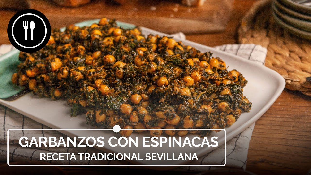 espinacas con garbanzos a la sevillana
