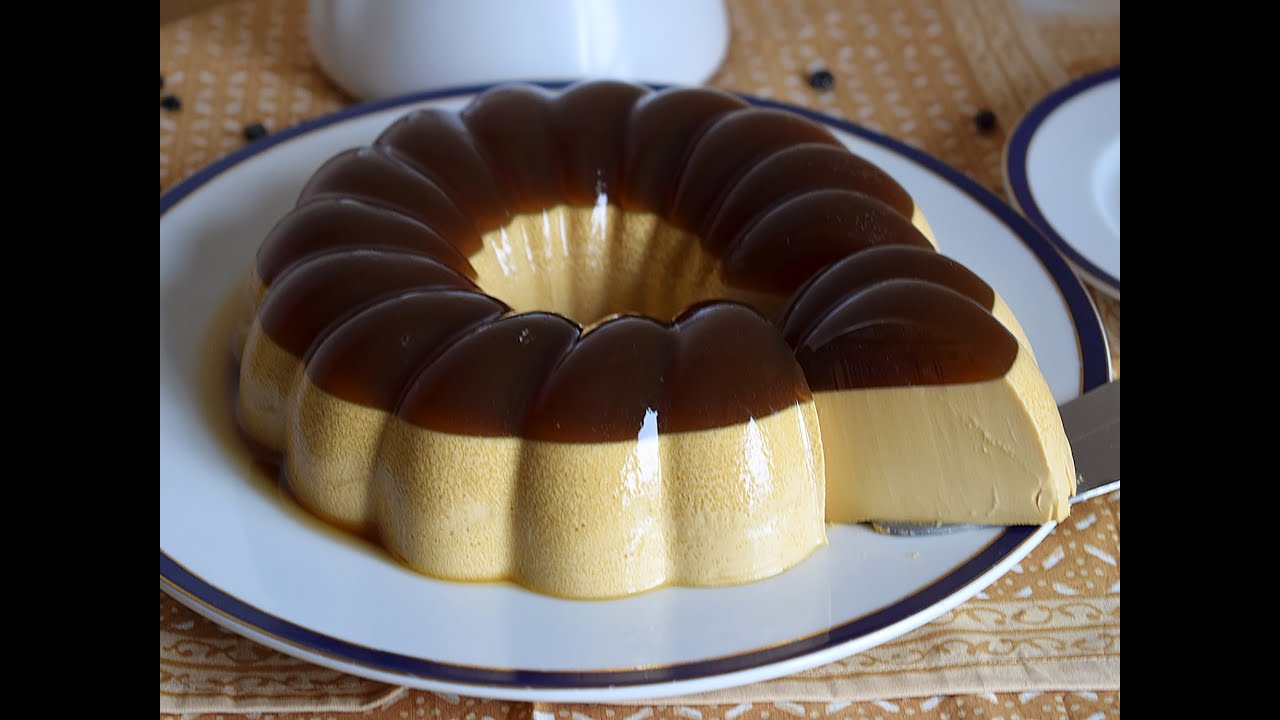 flan de café royal sin horno