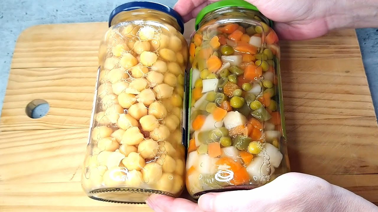 macedonia de verduras de bote con atún