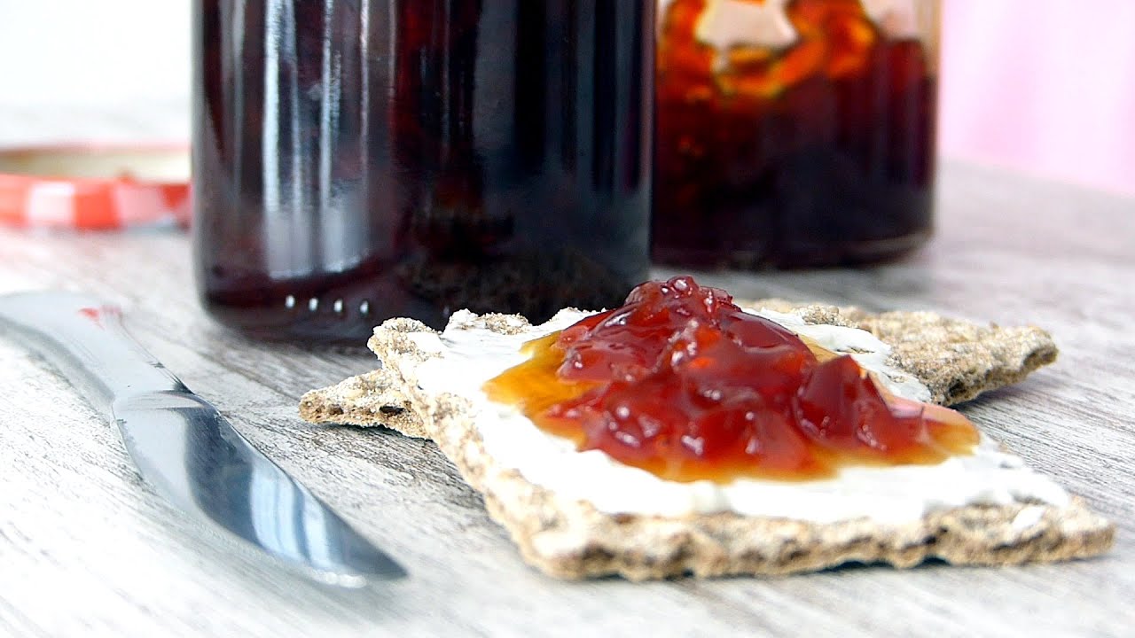 mermelada de pimientos rojos con que se acompaña