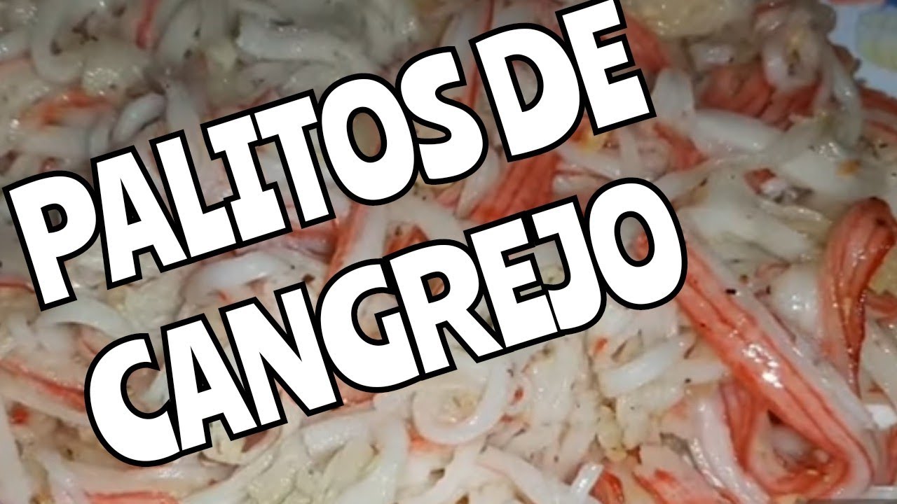 palitos de cangrejo a la plancha