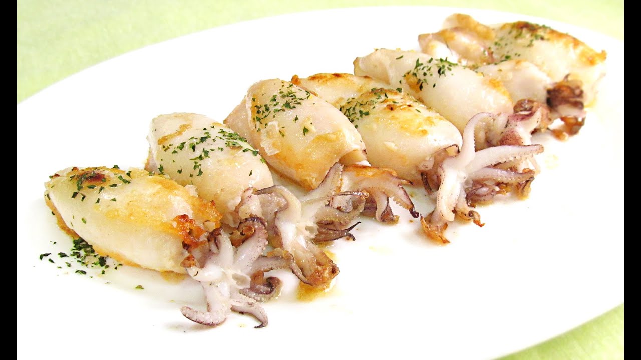 recetas de chipirones a la plancha