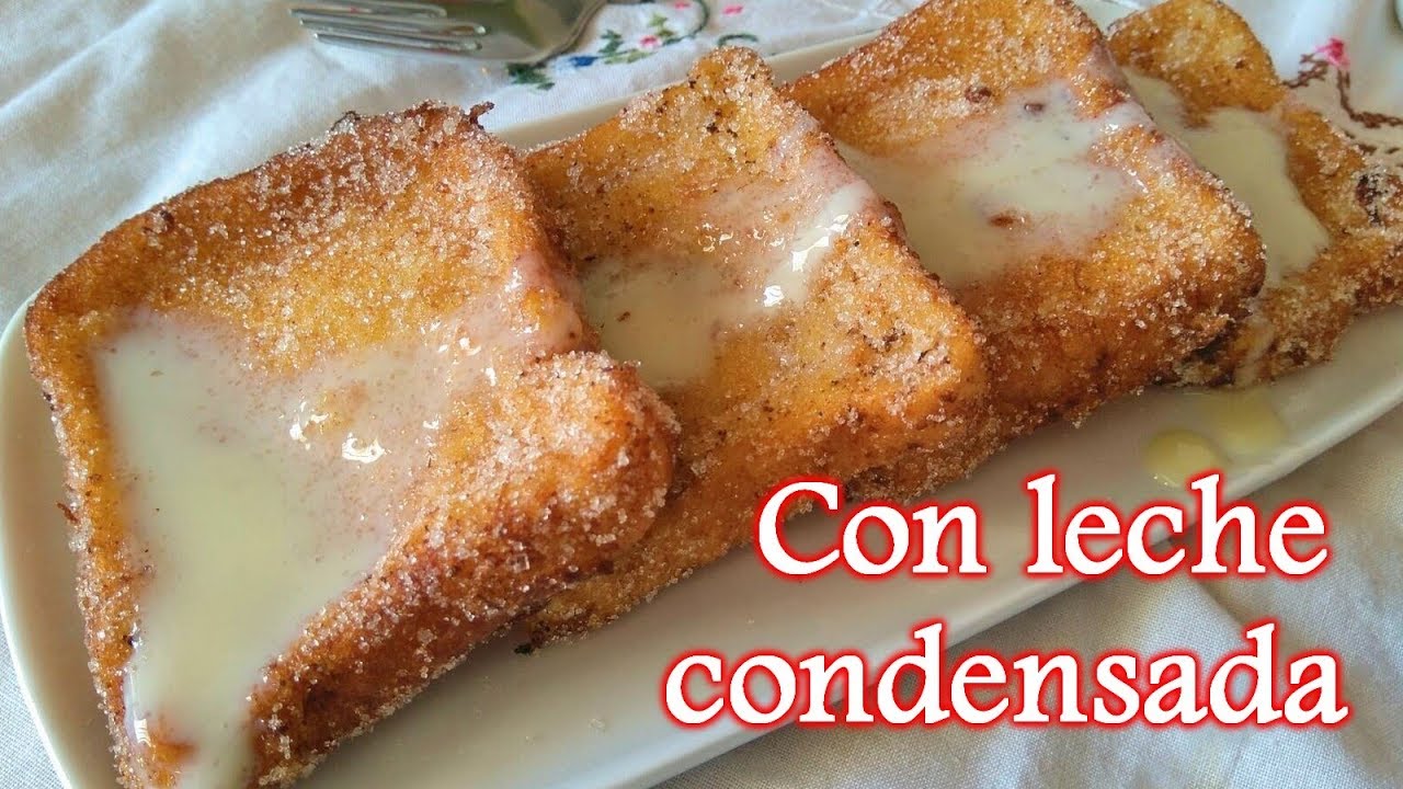 recetas de torrijas con leche condensada