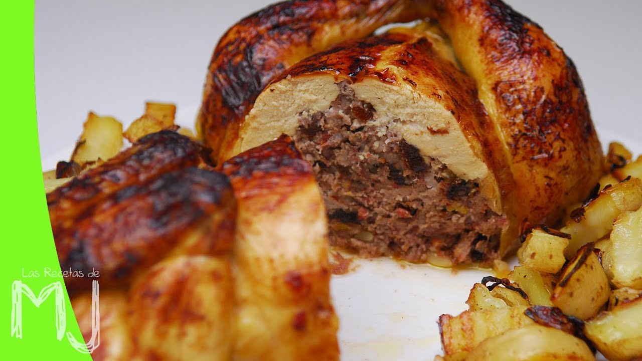 redondo de pollo relleno al horno tiempo de cocción