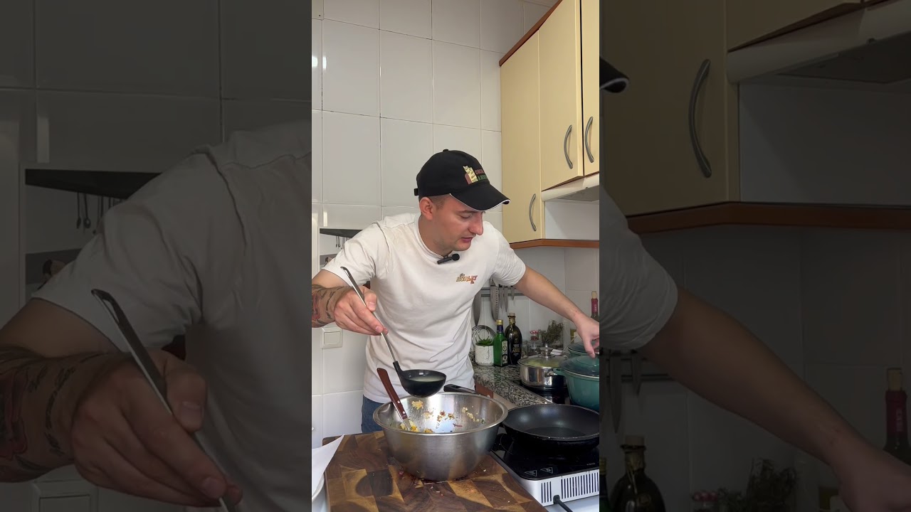 relleno de cocido con miga de pan