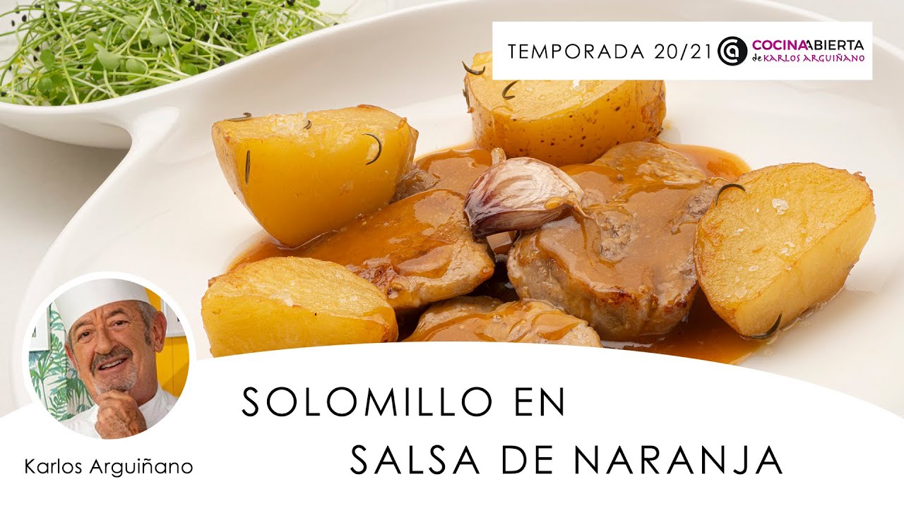 solomillo a la naranja de karlos arguiñano