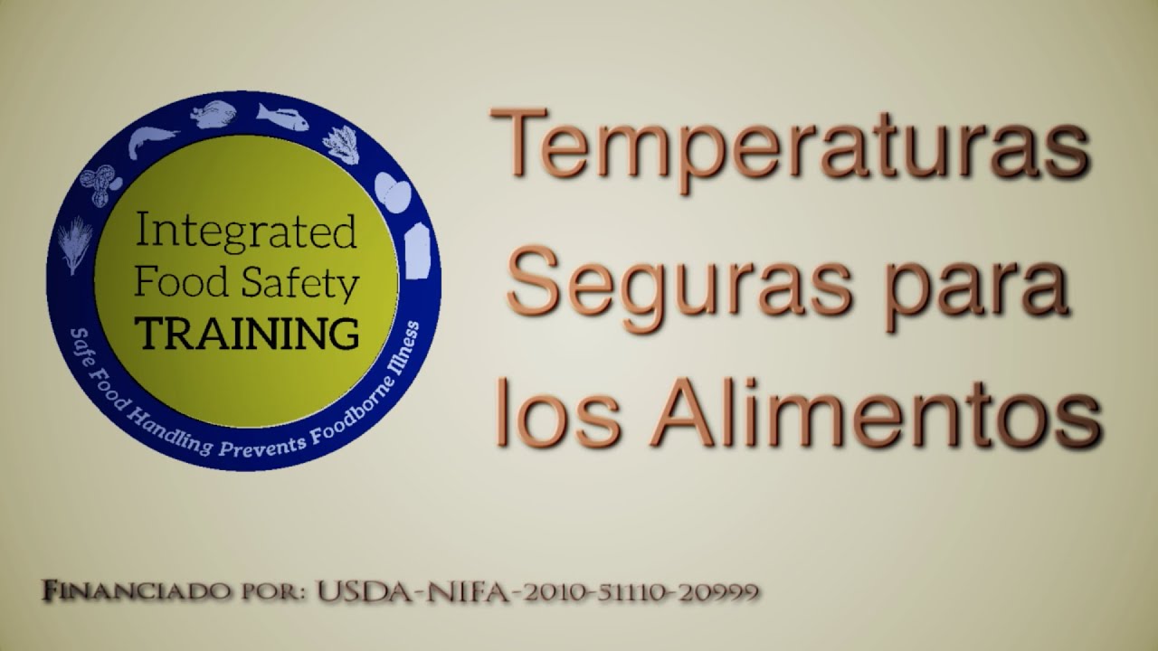 temperaturas de coccion interna de los alimentos
