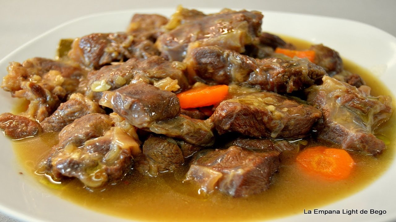 ternera en salsa en olla express