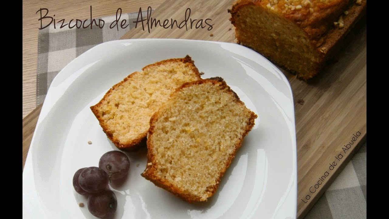 bizcocho de almendra de la abuela