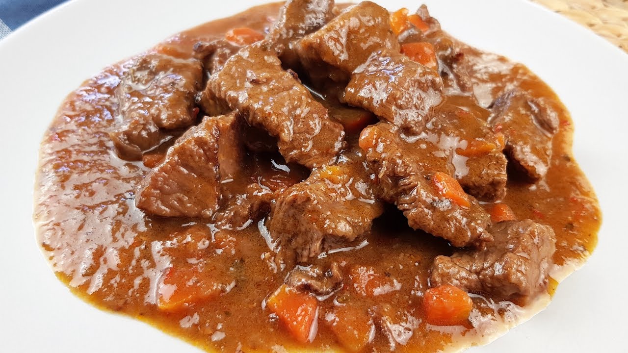 carne en salsa receta dela abuela