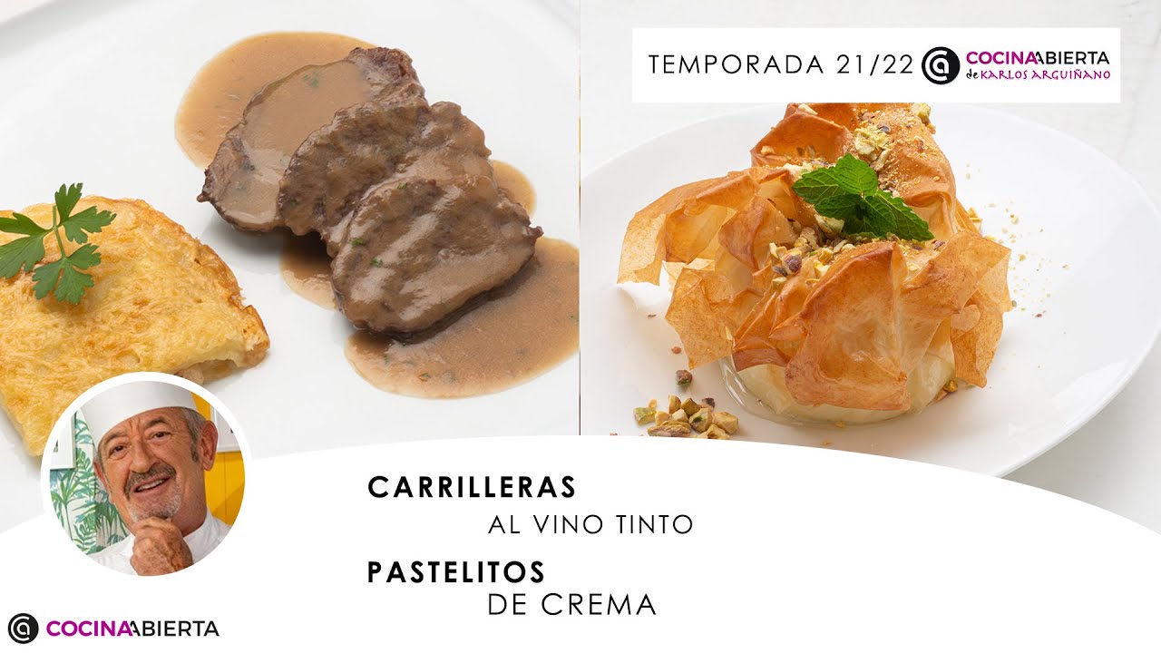 carrilleras de ternera al vino tinto karlos arguiñano