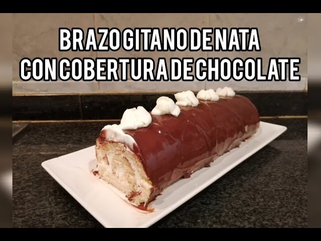 cobertura de chocolate para brazo de gitano