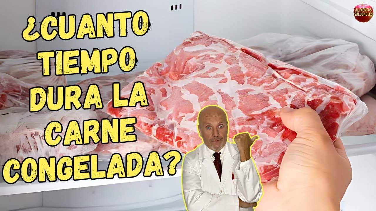 cuanto tiempo se puede congelar la carne