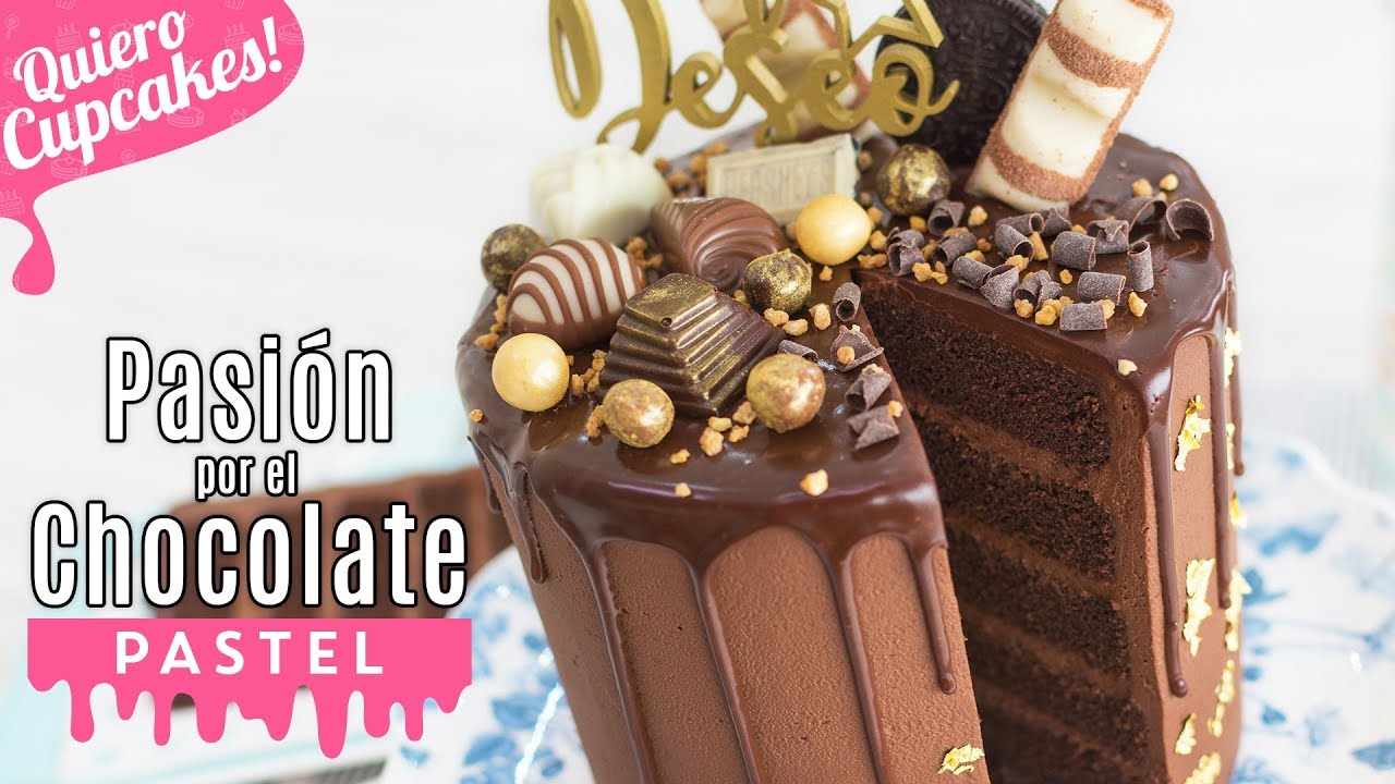 decorar tarta de chocolate para cumpleaños