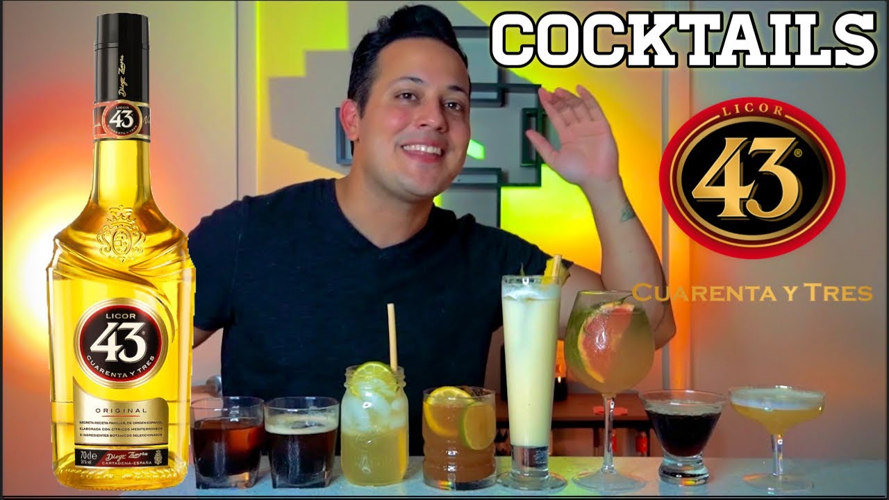 licor 43 con que se mezcla