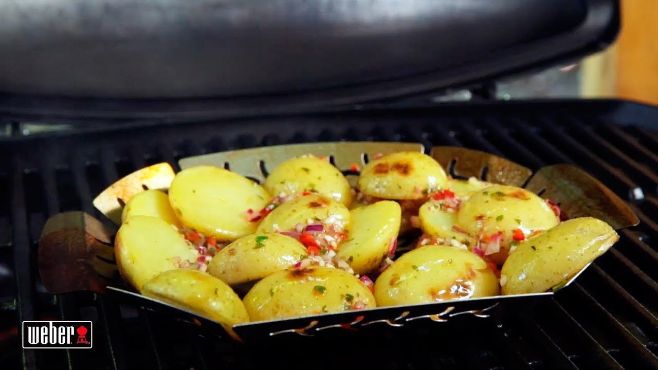 patatas a la barbacoa de gas