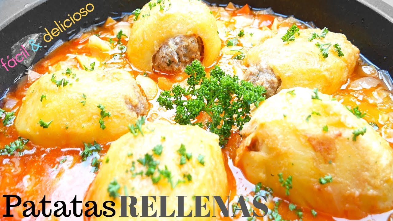 patatas asadas rellenas de la abuela