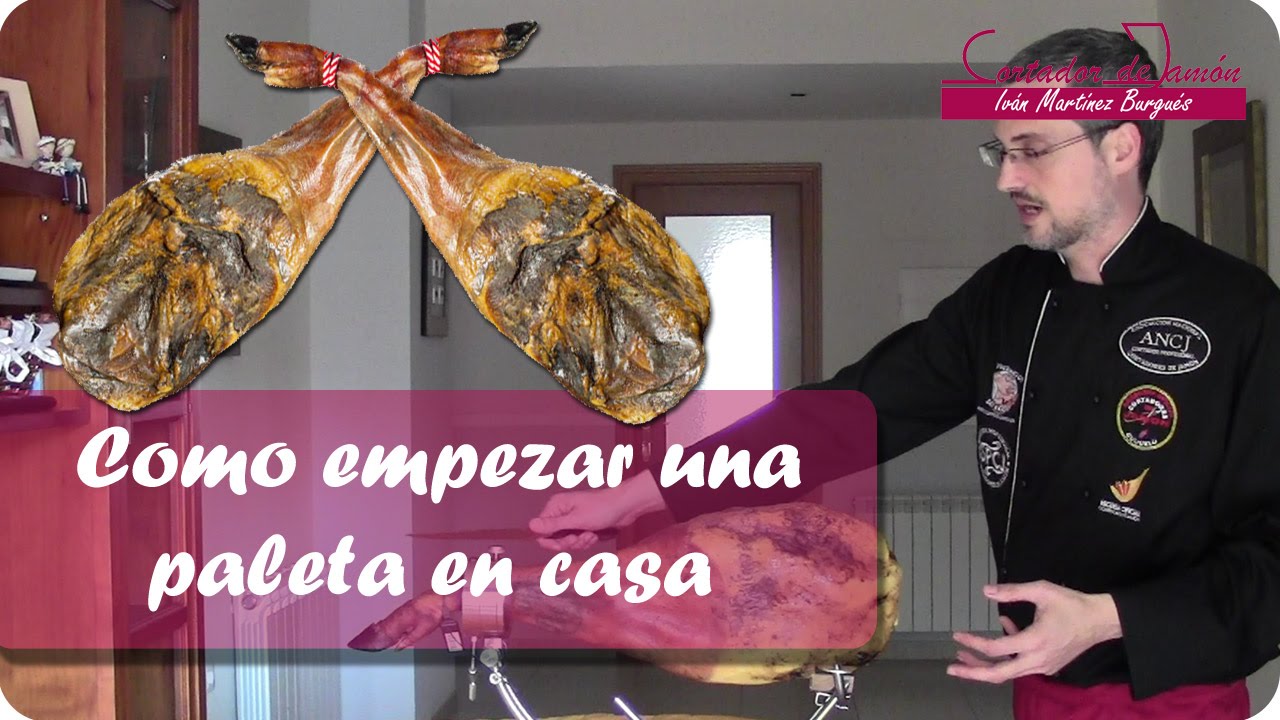 por donde se empieza una paletilla