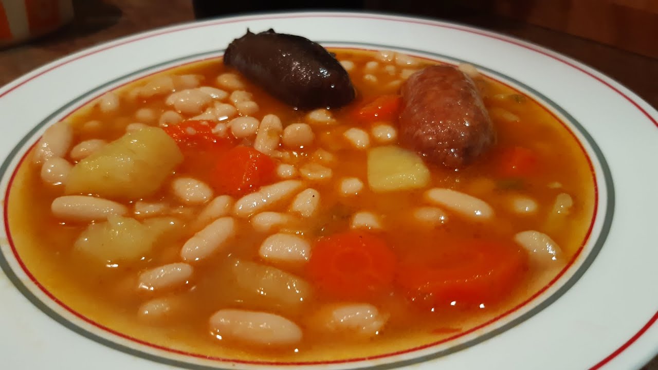 potaje de habichuelas blancas de la abuela