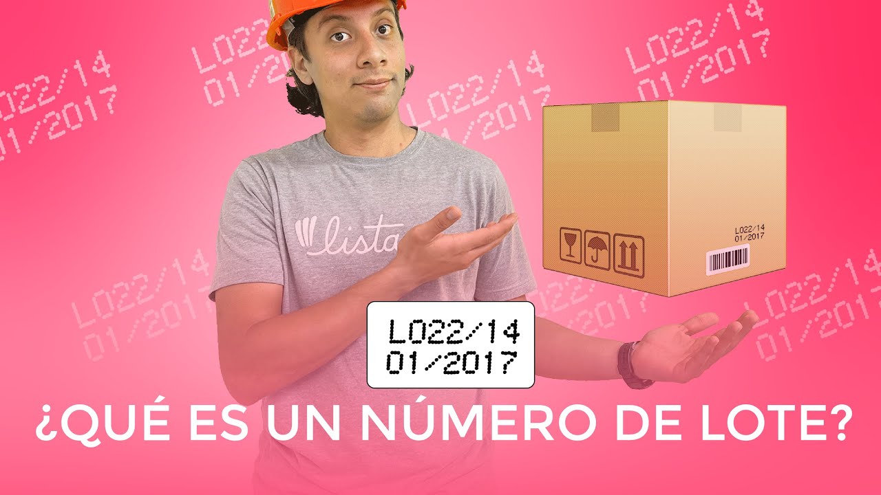 que es un lote de productos