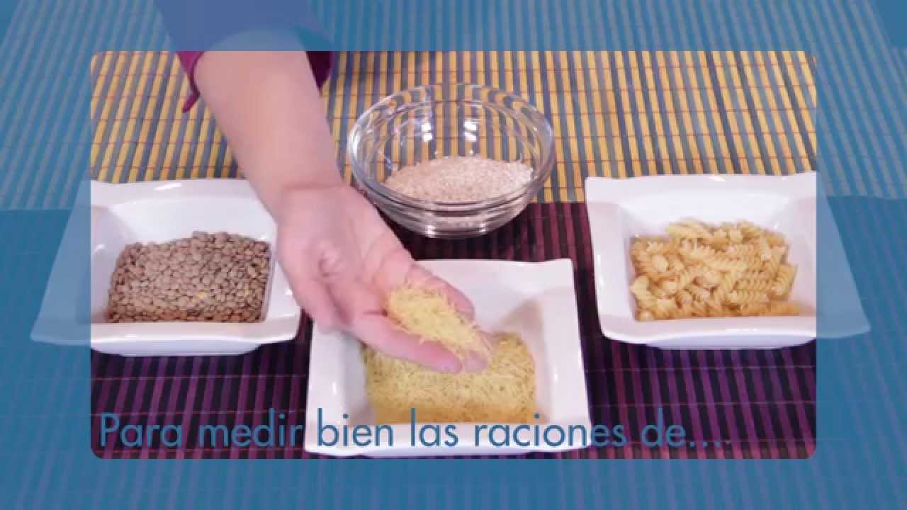 ración de legumbres secas por persona