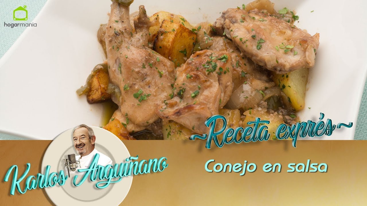 receta de conejo al ajillo de karlos arguiñano