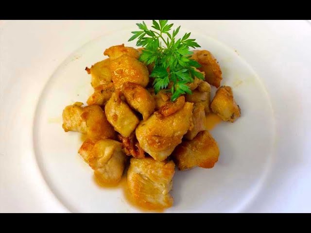 recetas de pechuga de pavo al ajillo