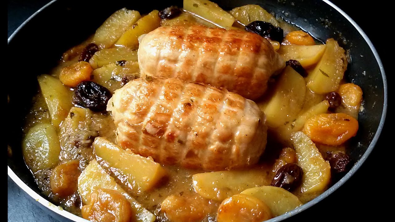 redondo de pollo en salsa olla rápida