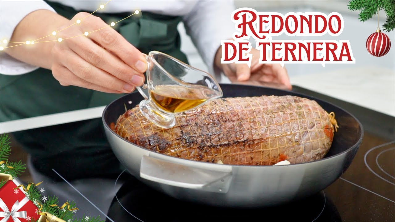redondo de ternera relleno de bacon y queso