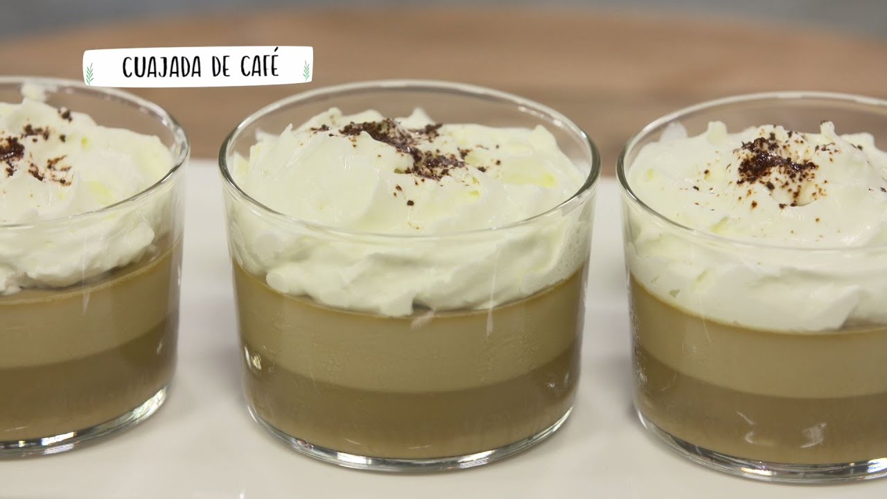 tarta de café con cuajada royal