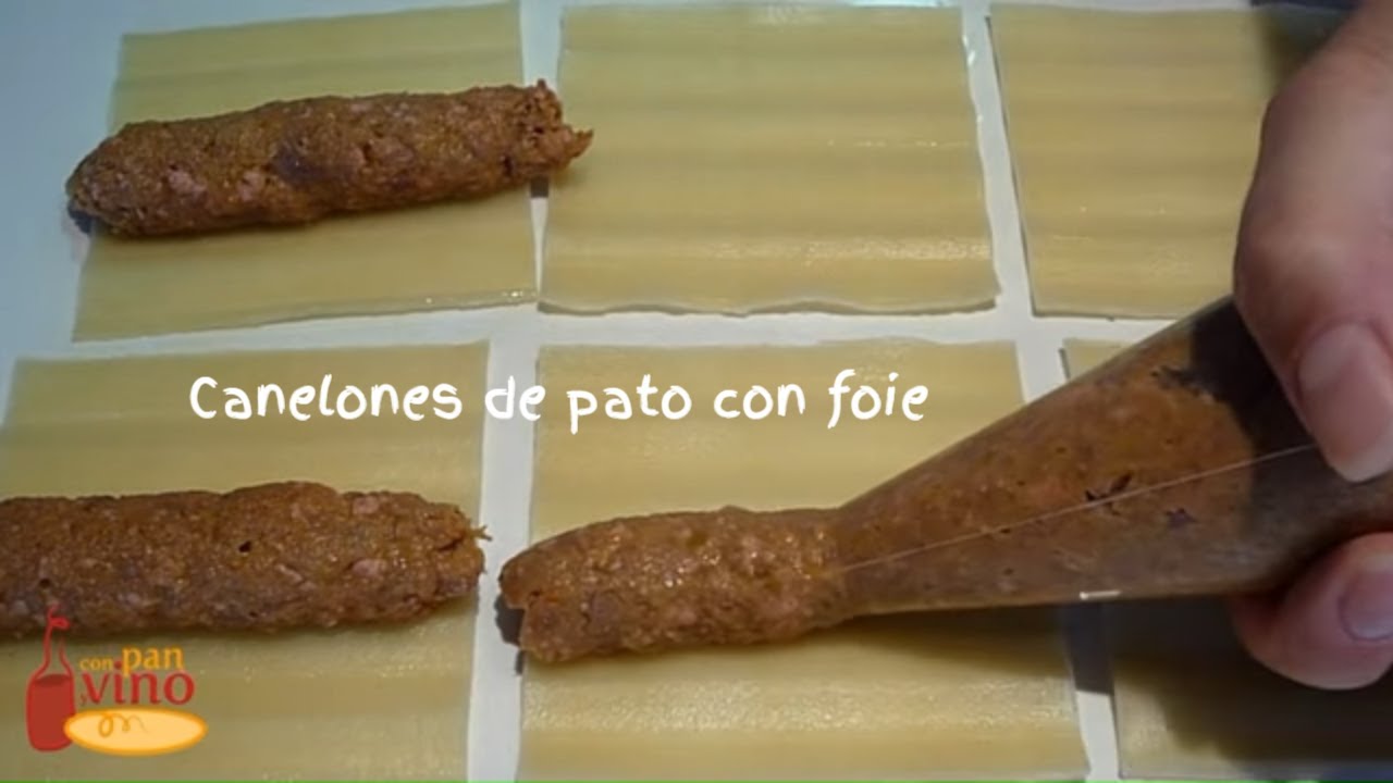 canelones de confit de pato hermanos torres