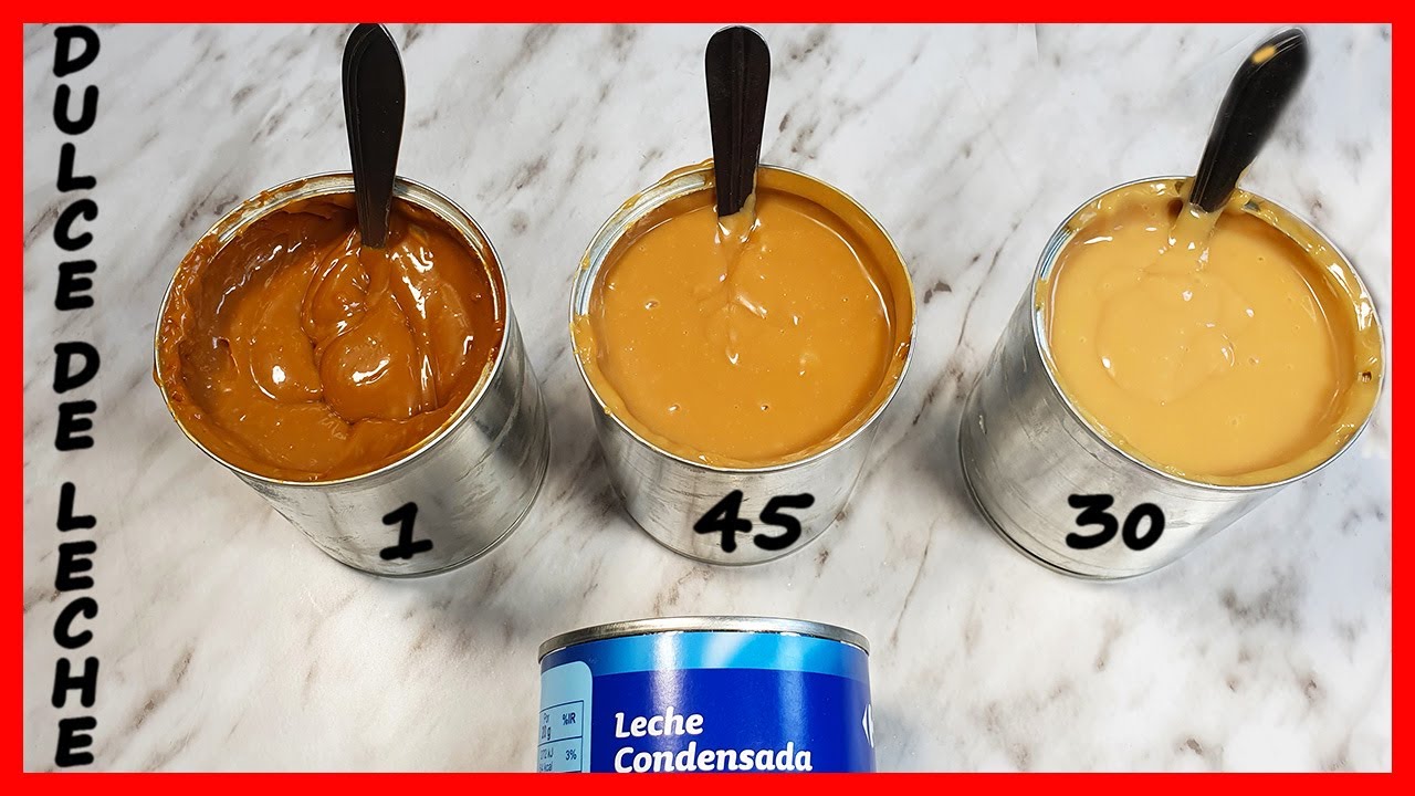 cocer leche condensada sin olla a presión