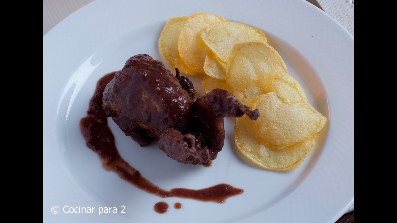 codornices en salsa en olla express