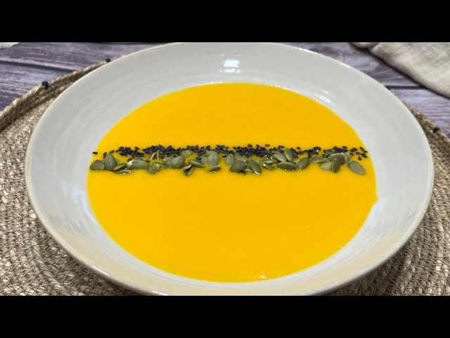 crema de calabaza y zanahoria monsieur cuisine connect yiya