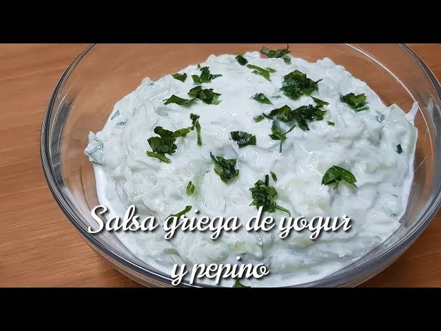 crema de pepino y yogur a la menta