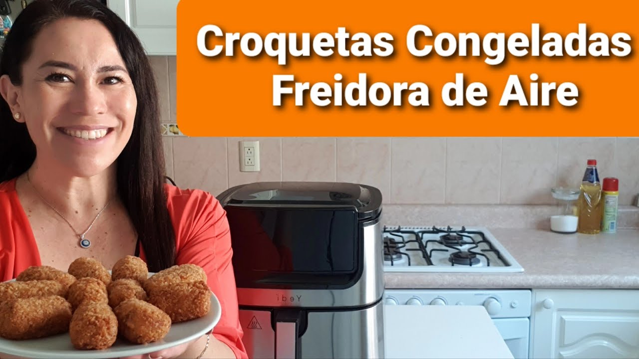 croquetas congeladas en freidora sin aceite cecotec