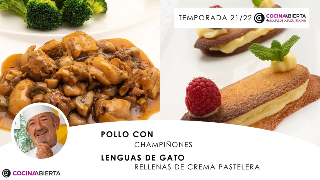 muslos de pollo con champiñones karlos arguiñano